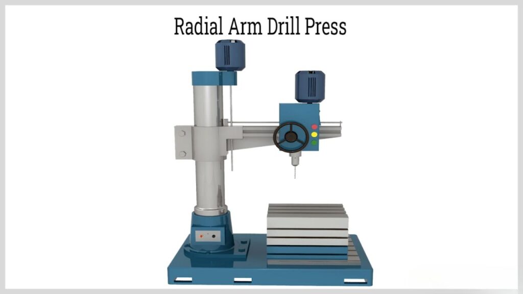 Radial Arm CNC Drill Press