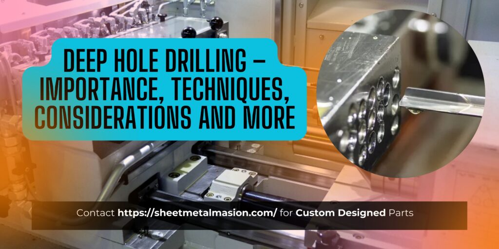 Deep Hole Drilling Banner
