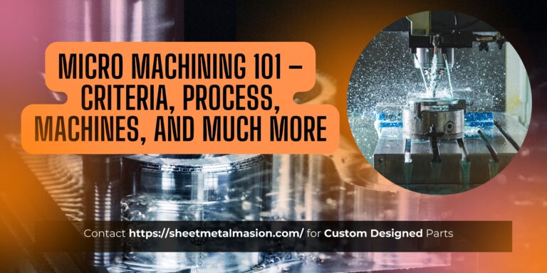 Micro machining banner