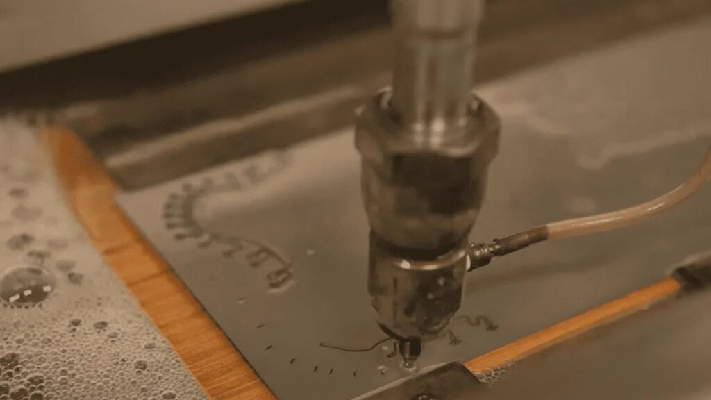 Water Jet Machining on a Micro Scale