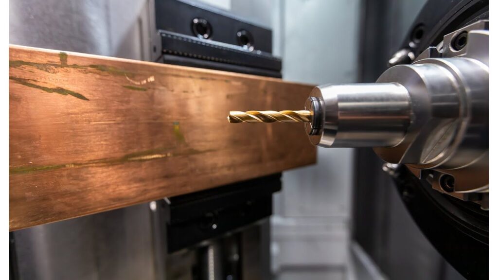 Copper CNC Drilling