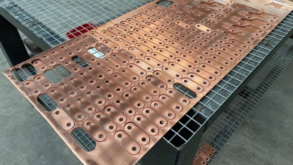 Copper Water Jet Cutting