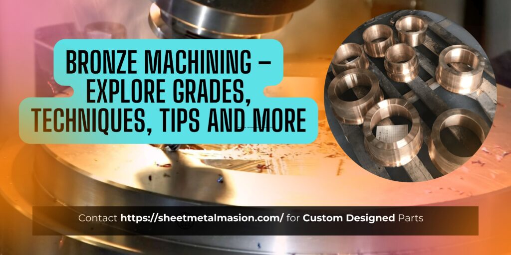 Bronze Machining Banner