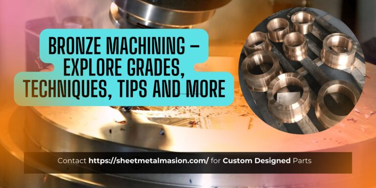 Bronze Machining Banner