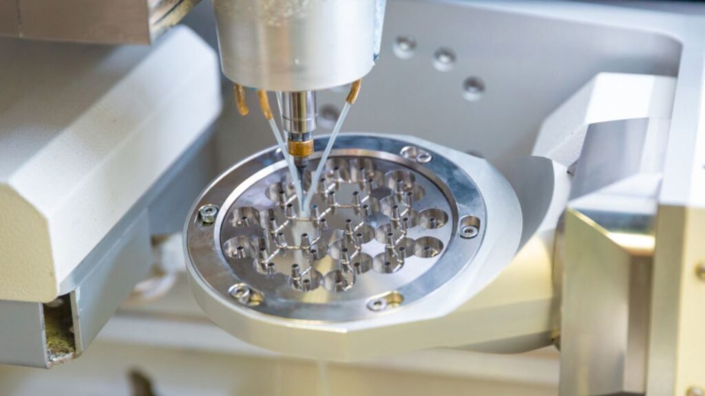 CNC Drilling Titanium