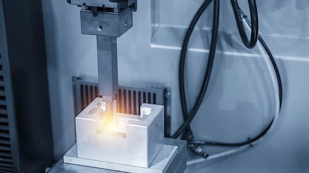 Electrical Discharge Machining (EDM) of beryllium