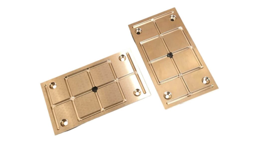 Aluminum bronze guide plate ZCuAl10Fe3