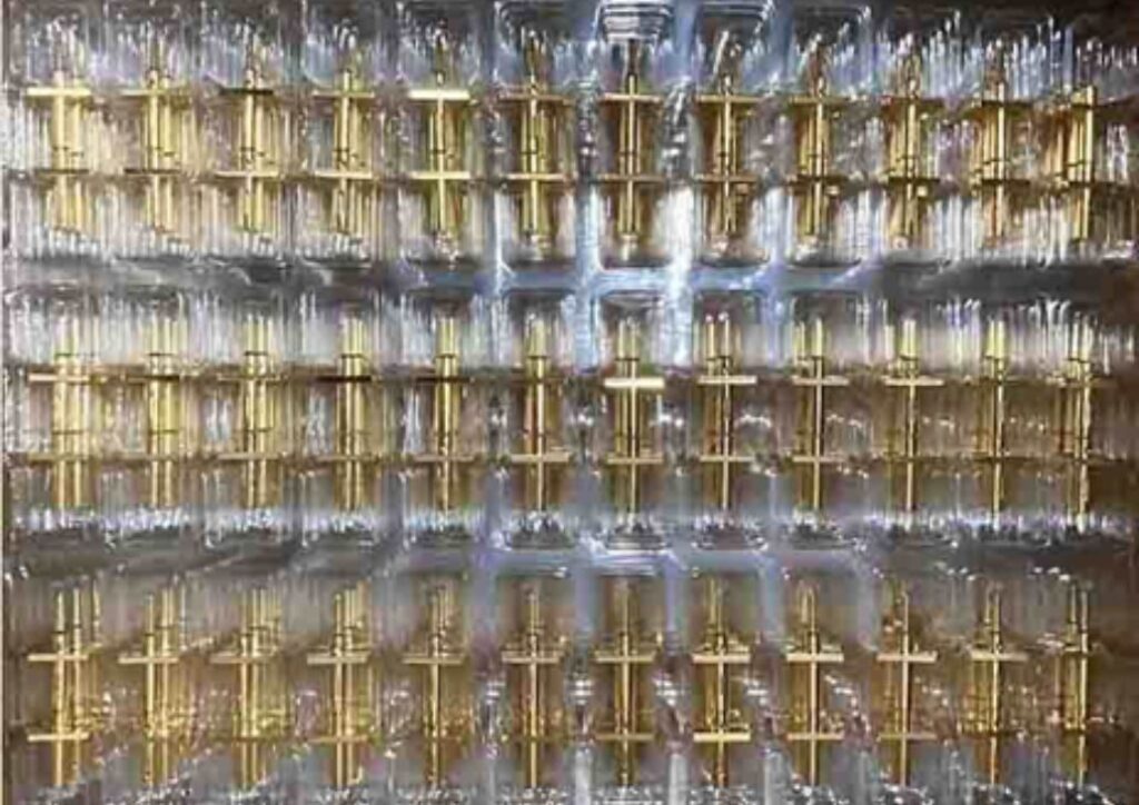 Automatic lathe parts Packaging