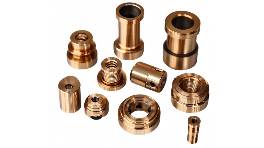 CNC Swiss Machining Bronze