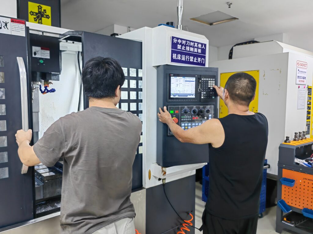 CNC programming during CNC machining