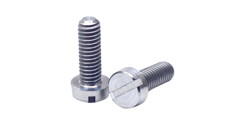 DIN 84 Round Slot Aluminum Screw