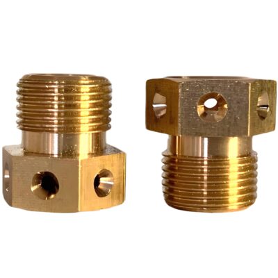 Oil and gas brass nozzle