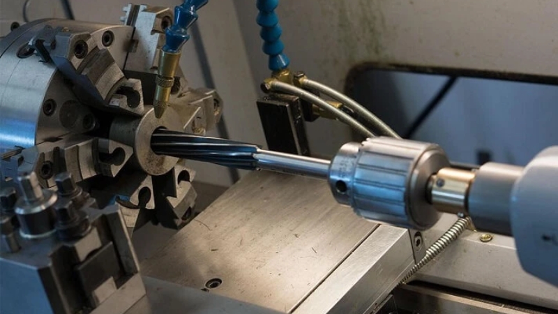 CNC Reaming - machining invar
