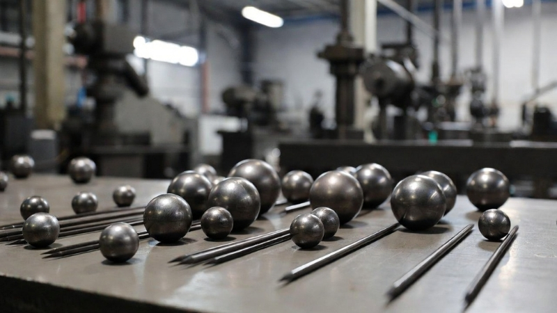 Steel balls And Neddles