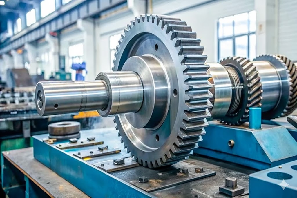 helical gear in production industry
