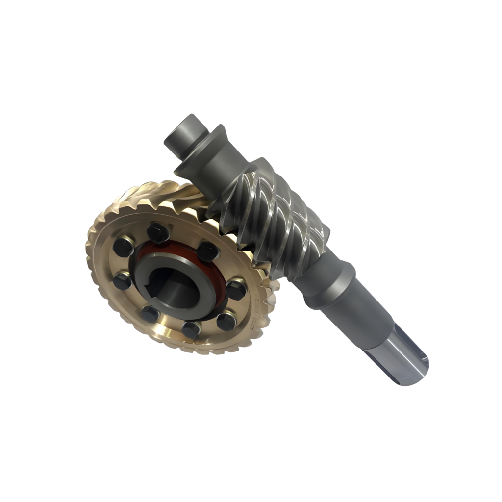 helical worm gear