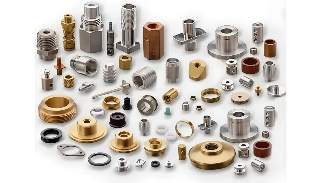 brass machined parts