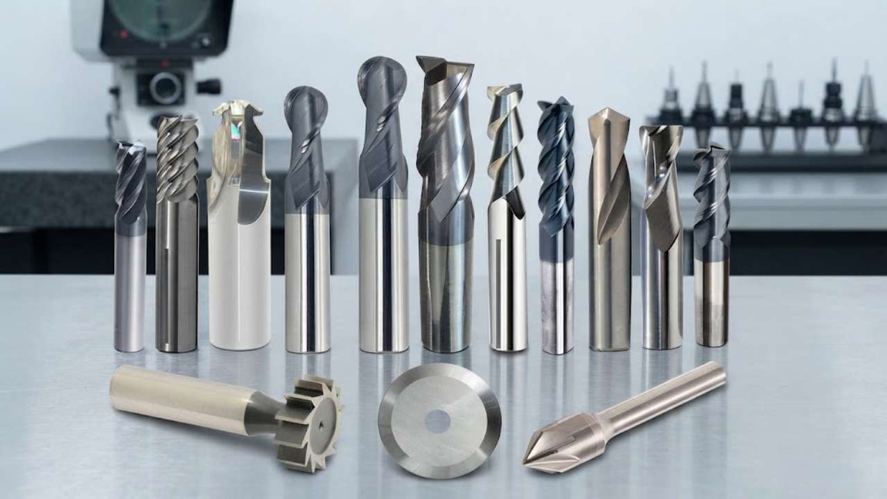 Carbide tools used in CNC micro machining