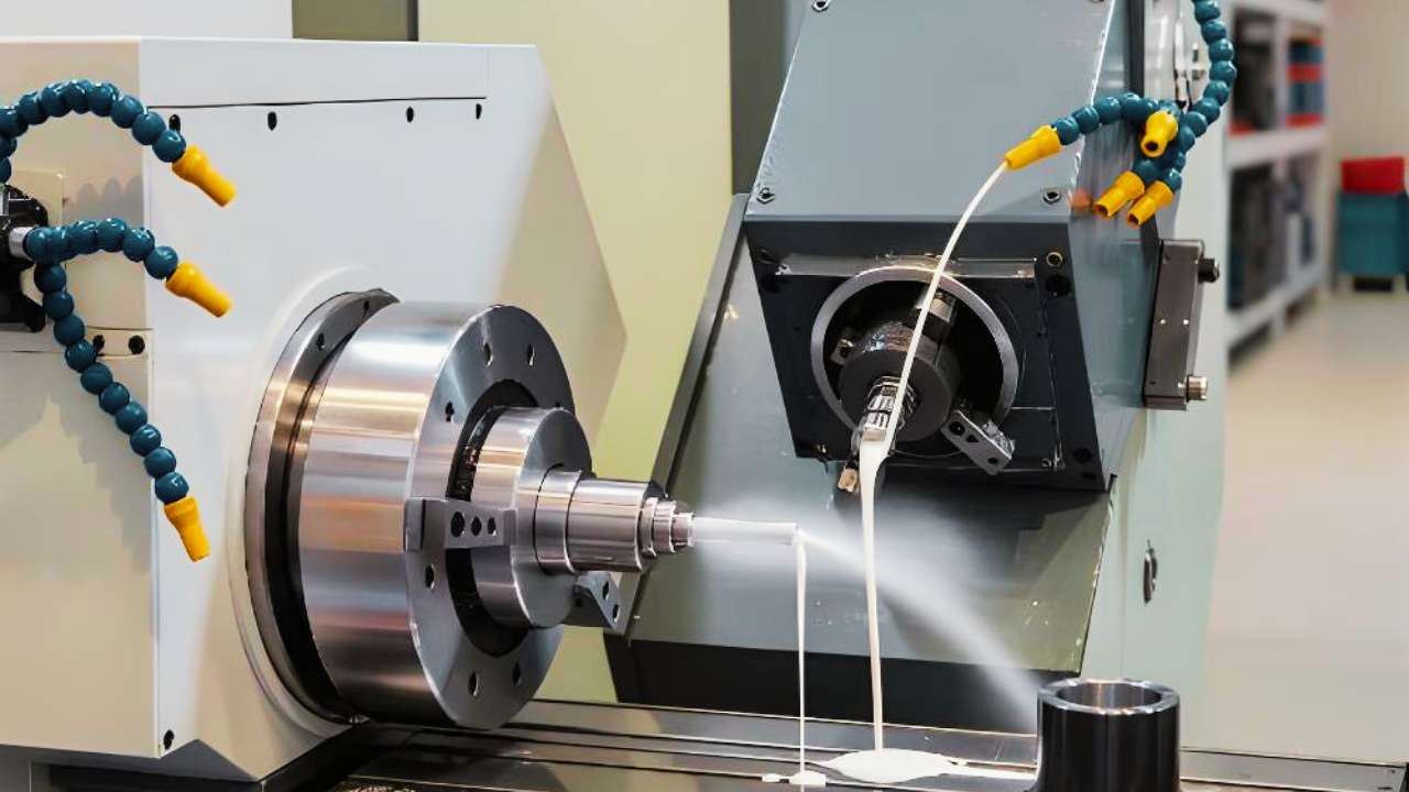 Cooling and Lubrication for micro cnc machining