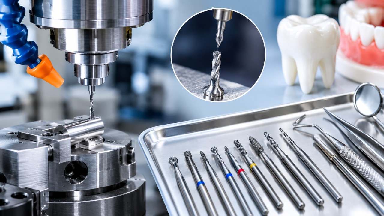Micromachining in dental industry